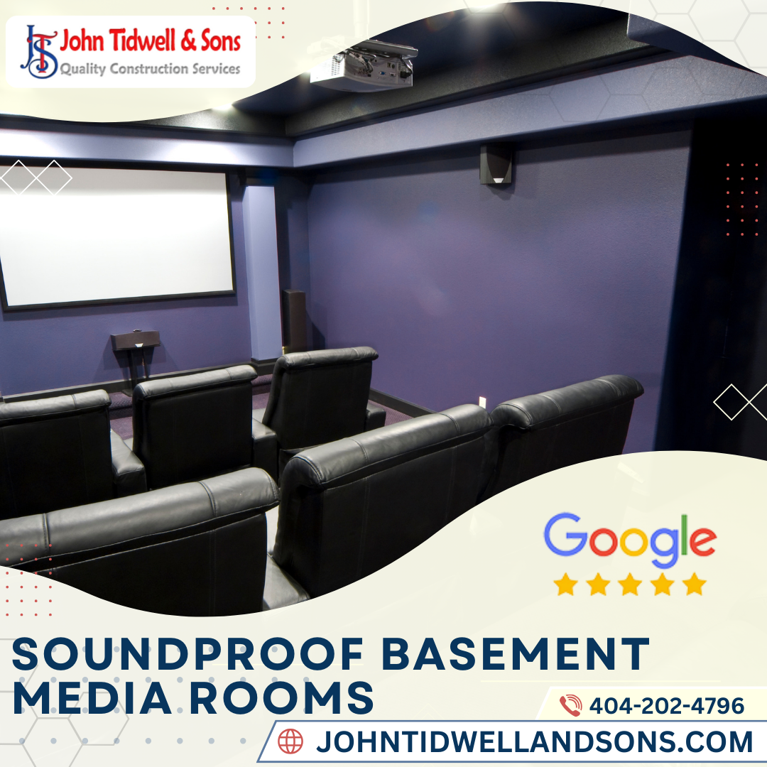 Photo inspiration: Soundproofing Your Basement Media Room Photo Inspiration